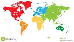 A la découverte des continents